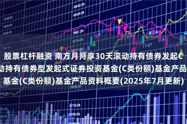 股票杠杆融资 南方月月享30天滚动持有债券发起C: 南方月月享30天滚动持有债券型发起式证券投资基金(C类份额)基金产品资料概要(2025年7月更新)